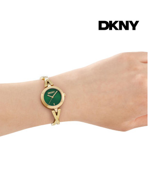 DKNY Women Half Bangle Watch